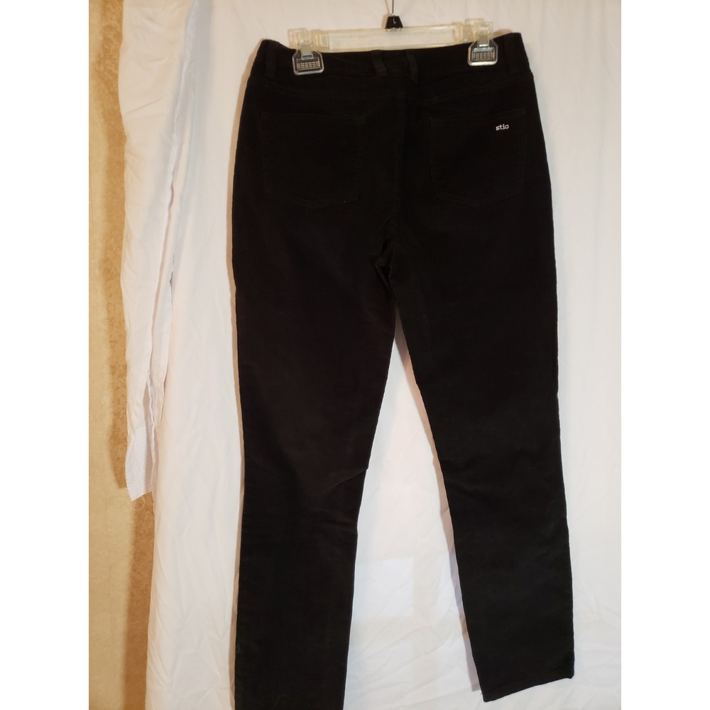 Women's Stio Black Corduroy Pants Size 10R - Picture 2 of 5